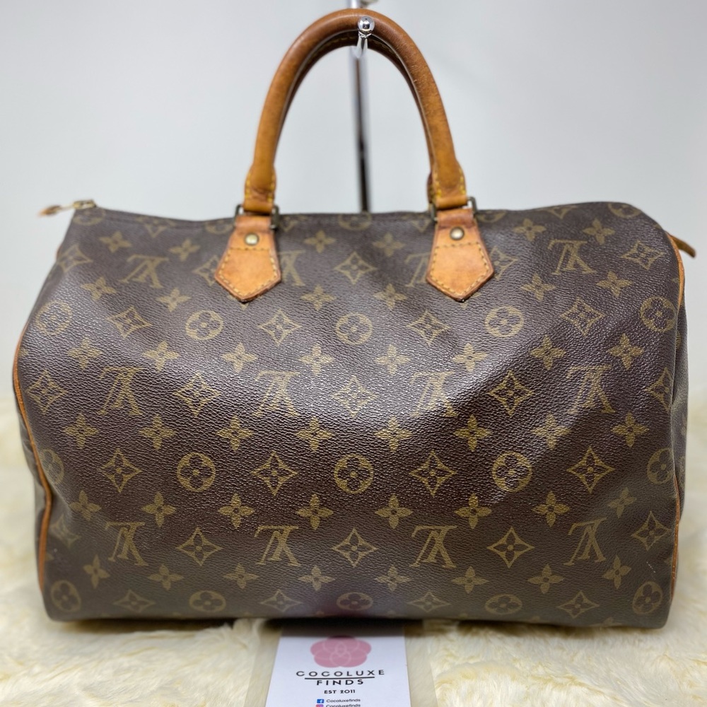 Louis Vuitton Monogram Speedy 35